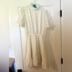 White Polka Dot Dress